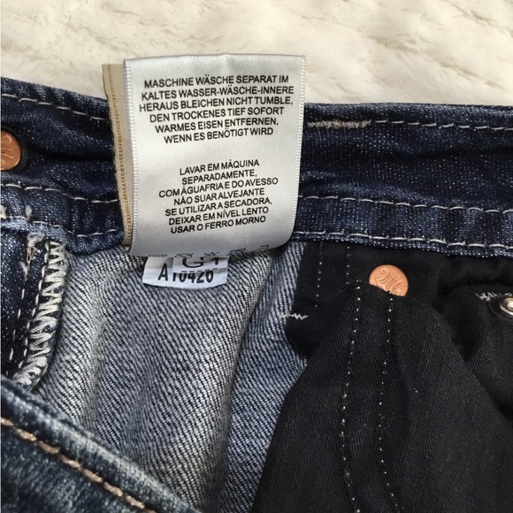 Miss Me Jeans Bootcut Embellished Crosses on Rear Pockets Low Rise Size 28 - Picture 9 of 11